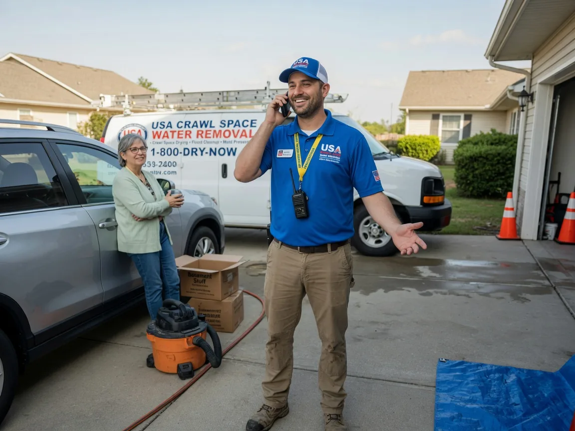 Crawl Space Water Removal Jonesborough, TN FAQs